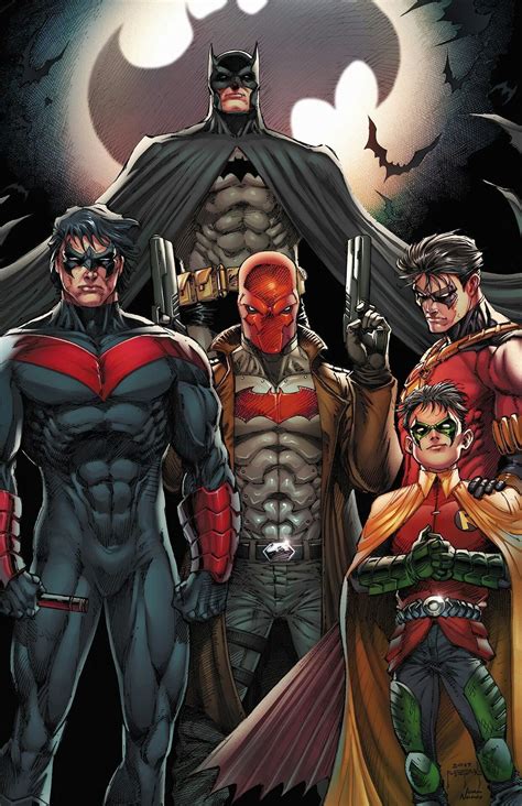 red robin batman|batman next to red robin.